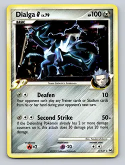Dialga G 7/127 Holo Rare Platinum Pokemon Holo NM - Image 1