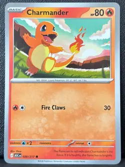 Charmander 020/217 Common Ascended Heroes Pokemon Near Mint - Image 1