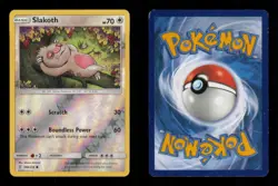 REVERSE HOLO SLAKOTH COMMON 168/236 MP POKEMON - Image 3
