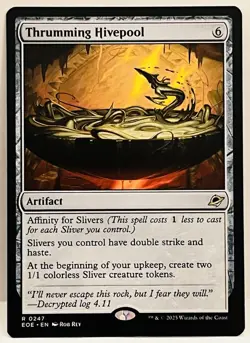 Thrumming Hivepool -#247-MTG- Edge of Eternities-Regular-NM - Image 1