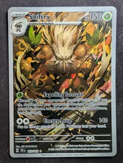 Shiftry - 163/162 - Illustration Rare - Temporal Forces (Pokemon) - Image 1