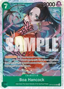One Piece TCG - Boa Hancock SR (OP16-032) |The Time of Battle | ENG NM - Image 1