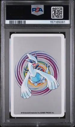 2000 POKEMON SILVER VERSION PLAYING CARDS 10 OF CLUBS #213 SHUCKLE PSA 10 - Image 2