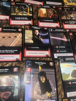 Young Jedi Star Wars CCG Card Game Open Packs With Box Unplayed Card Lot 1 - Image 3