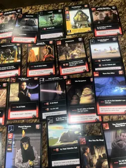 Young Jedi Star Wars CCG Card Game Open Packs With Box Unplayed Card Lot 1 - Image 4