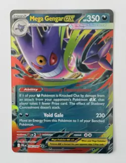 Mega Gengar EX 056/094 Me02: Phantasmal Flames Holo - Image 1