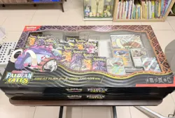 Pokemon Paldean Fates Great Tusk ex & Iron Treads ex Premium Collection ✅INHAND✅ - Image 1