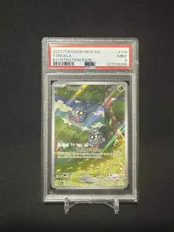 2023 Pokemon Tangela Illustration Rare 178/165 Scarlet & Violet 151 PSA 9 MINT - Image 1