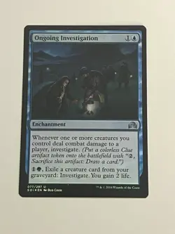 MTG - Ongoing Investigation FOIL - Shadows Over Innistrad - M/NM - Commander/EDH - Image 1