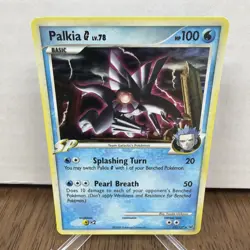 Pokemon Palkia G Holo Holo Rare Platinum 12/127 LP - Image 1