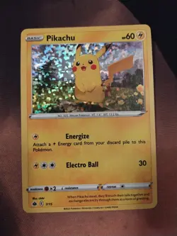 Pokemon TCG Pikachu McDonald's Promos 2022 7/15 Holo Holo Rare-NM - Image 1