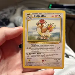 Pokemon Base Set Pidgeotto Non-Holo Rare 22/102 NEAR MINT - Image 1