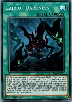 Yugioh Lair of Darkness SR06-EN022 1st Edition Super Rare NM - Image 1