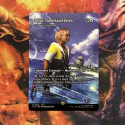 MTG Final Fantasy English Tidus, Zanarkand Fayth Showcase 0058 Non-Foil - Image 1