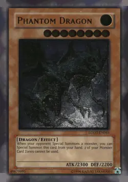 Phantom Dragon (UTR) LODT-EN041 Light of Destruction Yu-Gi-Oh Unlimited NM - Image 1