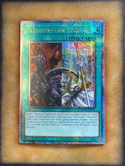 Yugioh Pantheism of the Monarchs RA04-EN261 Quarter Century Rare 1st Ed NM - Image 1