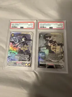 2025 Union Arena Kaiju No.8 1 Star Mina Ashiro #4 PSA 10 GEM MINT - Image 1