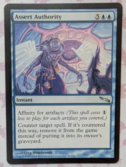 MTG Magic the Gathering Assert Authority (30/306) Mirrodin LP - Image 1