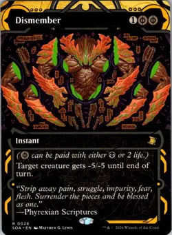 Dismember 28 Secrets of Strixhaven: Mystical Archive Magic: The Gathering NM - Image 1