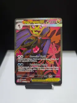 Pokemon TCG Mega Dragalge ex 104/86 Chaos Rising Full Art Pokemon Card Near Mint - Image 1