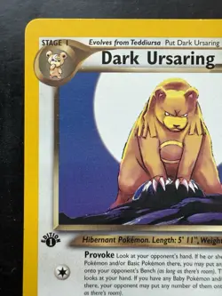 Pokemon 1st Edition Neo Destiny Dark Ursaring 21/105 (LP+) - Image 2