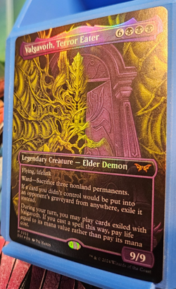 Magic The Gathering MTG - Valgavoth, Terror Eater Showcase FoiL - MiNT - Image 2