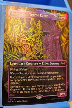 Magic The Gathering MTG - Valgavoth, Terror Eater Showcase FoiL - MiNT - Image 4