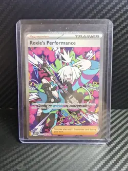 Pokemon Roxie's Performance Chaos Rising 121/086 special illustration Rare En - Image 1