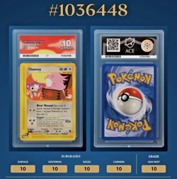 Pokemon TCG Chansey 072/165 Expedition Base Set 2002 - Graded Ace 10 Gem Mint - Image 1