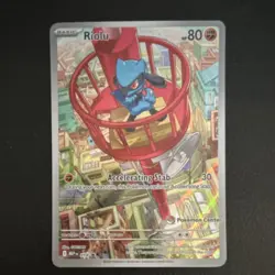 Pokemon Center Riolu MEP Holo 010 Basic EN Pokemon Center Stamped - Image 2