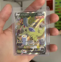 Tyranitar V 155/163 Alternate Full Art Holo Ultra Rare Battle Styles 2021 - Image 1