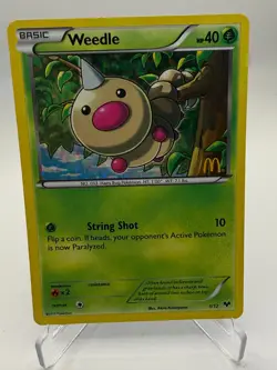 Pokemon - Weedle - 1/12 - McDonald's Promos 2014 - LP - Image 1