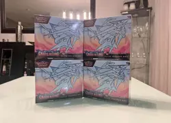 Pokemon TCG Chaos Rising Pokemon Center ETB Elite Trainer Box x4 NEW SEALED - Image 1