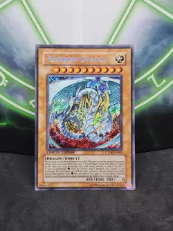 Yugioh Rainbow Dragon CT04-EN005 Secret Rare MP - Image 1