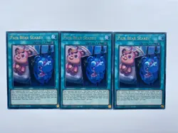 3 x BLGG-EN047 Pair Bear Scare!! Ultra YuGiOh Playset - Image 1