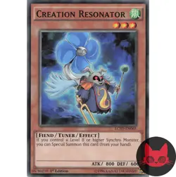 Yugioh Creation Resonator LC5D-EN065 Common 1st Edition NM - Image 1