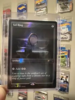 Mtg Sol Ring Foil BAB Promo - NM - 0001 - Image 1