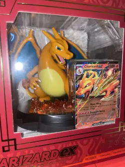 NEW Pokemon TCG: Charizard EX Super Premium Collection (PROMO AND STATUE ONLY) - Image 2