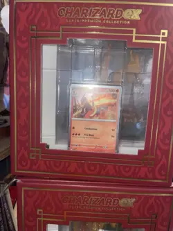NEW Pokemon TCG: Charizard EX Super Premium Collection (PROMO AND STATUE ONLY) - Image 4