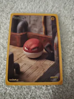 Voltorb PoClayMon Card Pre Release Non Tcg Fan Art Set - Image 1