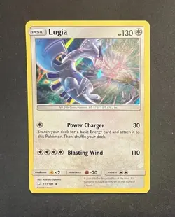 Pokemon TCG Lugia 131/181 Team Up Holo Rare NM - Image 1