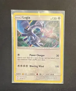Pokemon TCG Lugia 131/181 Team Up Holo Rare NM - Image 4