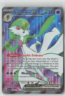 Gardevoir ex 228/198 Ultra Rare Scarlet & Violet Pokemon Holo Near Mint - Image 1