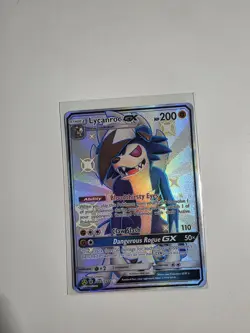 Lycanroc GX SV66/SV94 Hidden Fates Shiny Vault Shiny Holo Rare 200 HP EN - Image 1