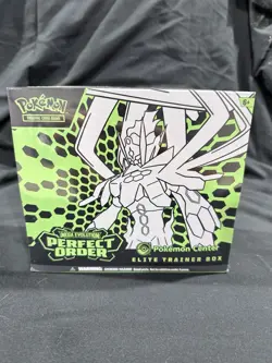 Pokemon TCG Mega Evolution Perfect Order Booster Box w/ Perfect Order PC ETB - Image 5