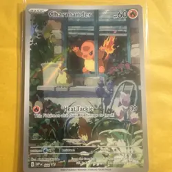 2023 Pokemon Obsidian Flames Black Star Promo #44 💎 CHARMANDER 💎 - Image 1