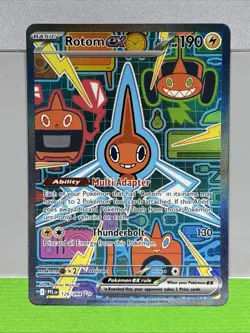 Rotom ex (126/094) ME02: Phantasmal Flames Pokemon NM - Image 1