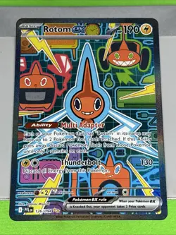 Rotom ex (126/094) ME02: Phantasmal Flames Pokemon NM - Image 2