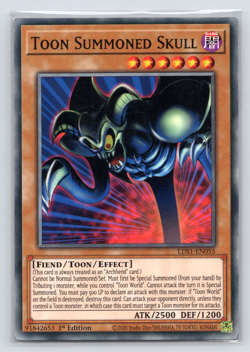 LP Toon Summoned Skull - LDS1-EN055 - Common - 1st Edition - Yugioh - Image 1