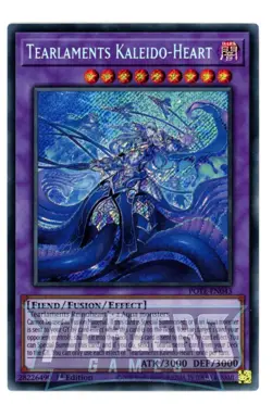 Yugioh POTE-EN043 - Tearlaments Kaleido-Heart - Secret Rare - Image 1